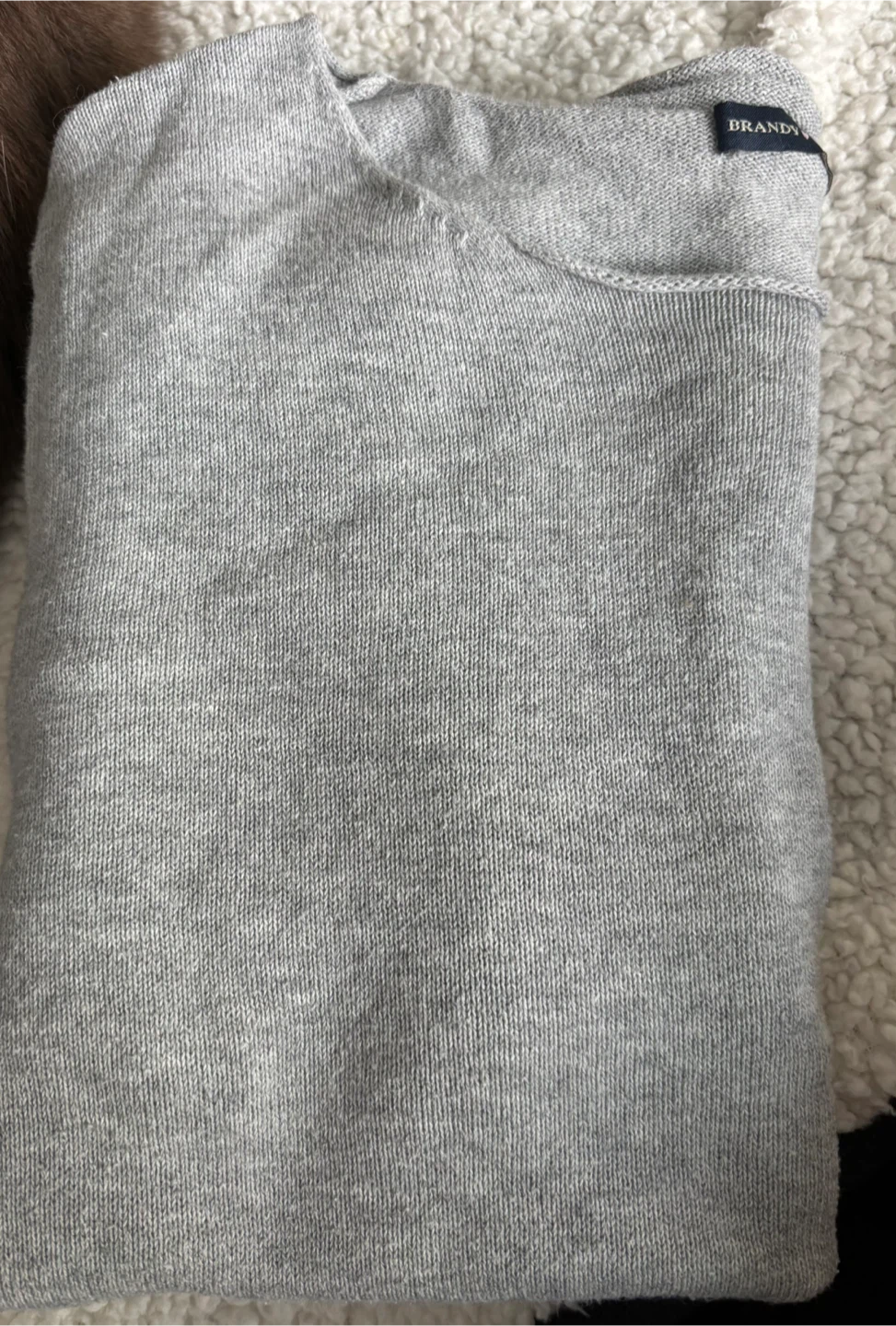 Brandy Melville Grey light knit Sweater - photo 2