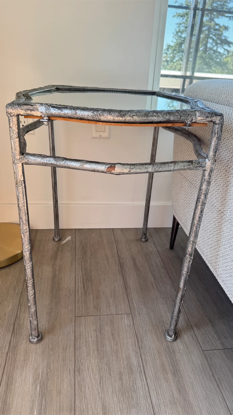 Ornate Mirrored Side Table - photo 4