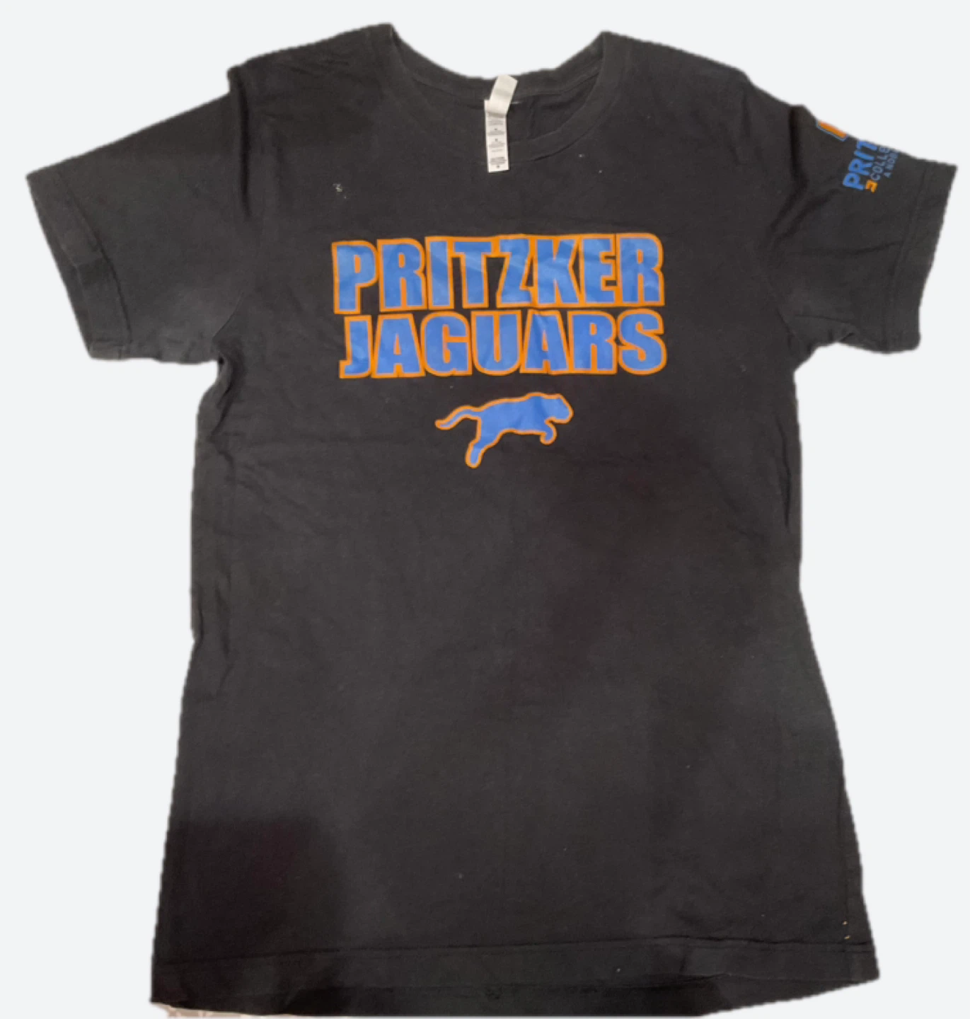 Pritzker College Prep Gray School Shirt – Size M
