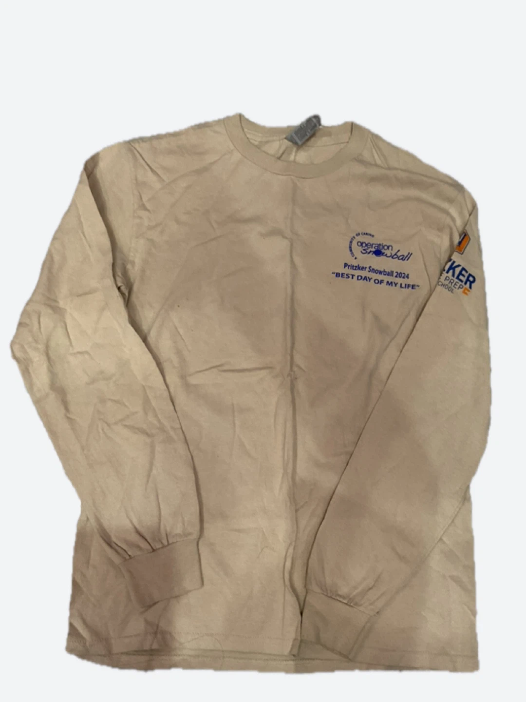 Pritzker College Prep 2024 Long Sleeve Shirt – Size S