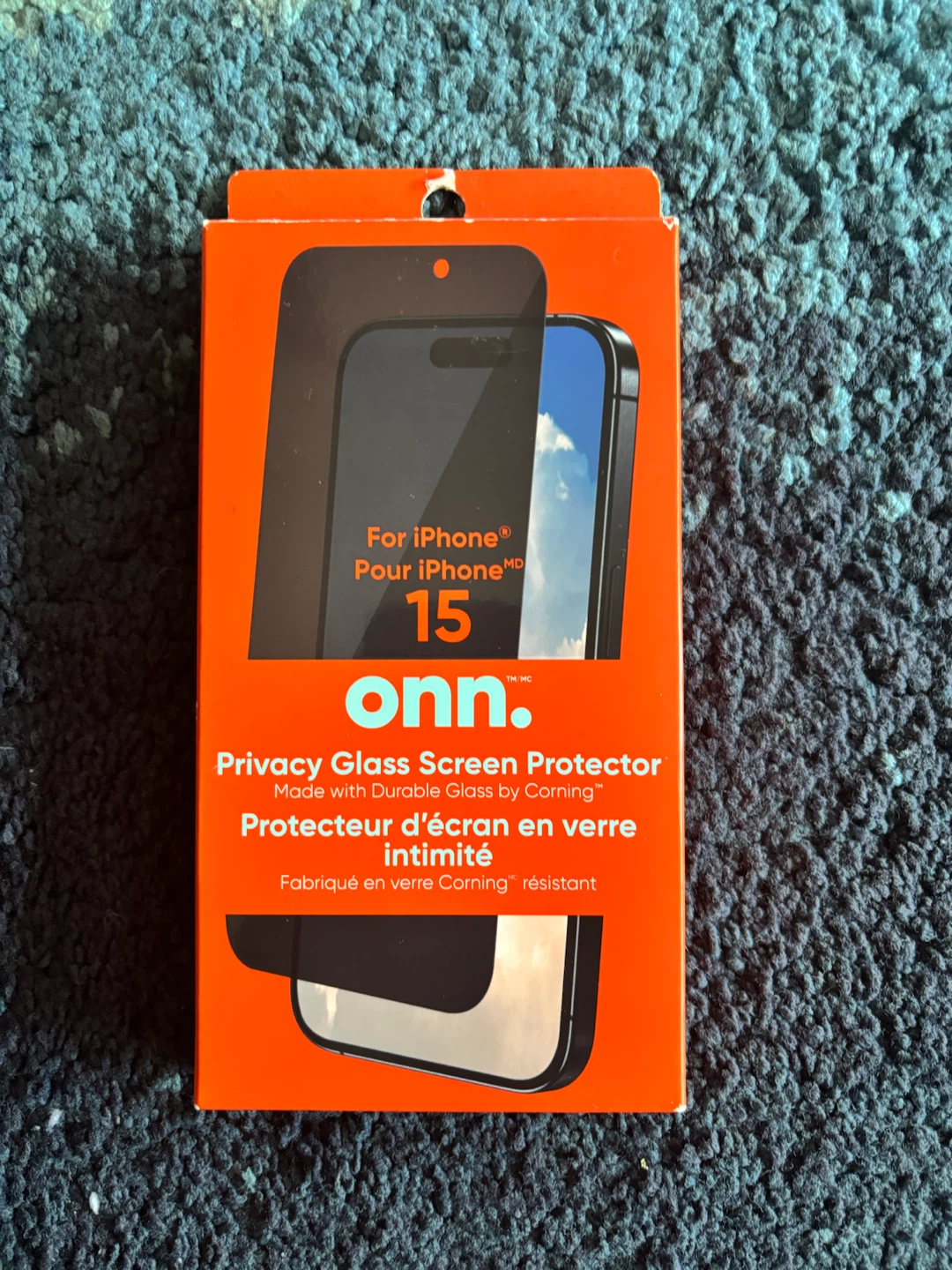 Privacy Glass Screen Protector - iPhone 15