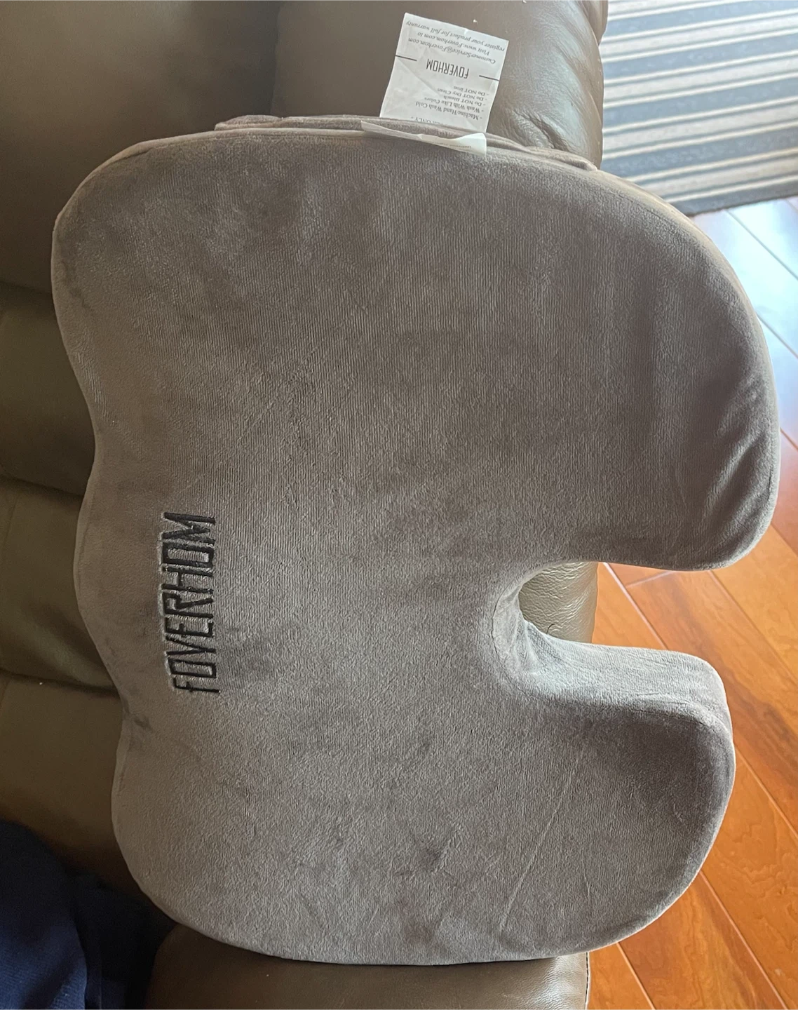 FOVERHOM Grey Ergonomic Seat Cushion - photo 3