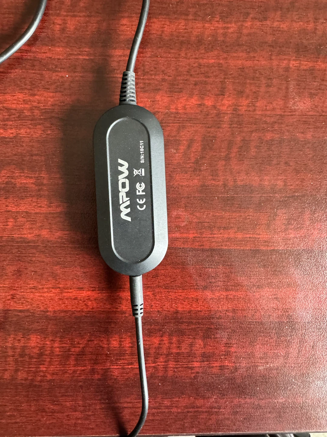 MPOW Black Over-Ear Headphones with In-line Controls - photo 3