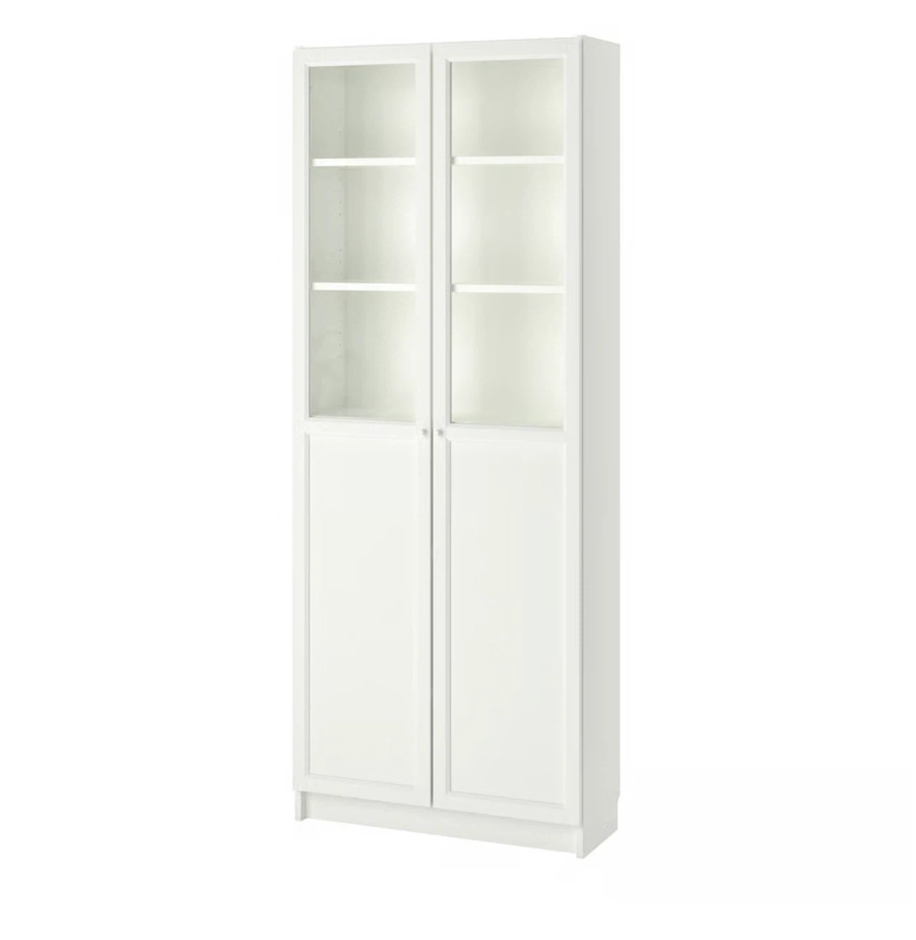 Billy/Oxberg Ikea cabinet- almost new