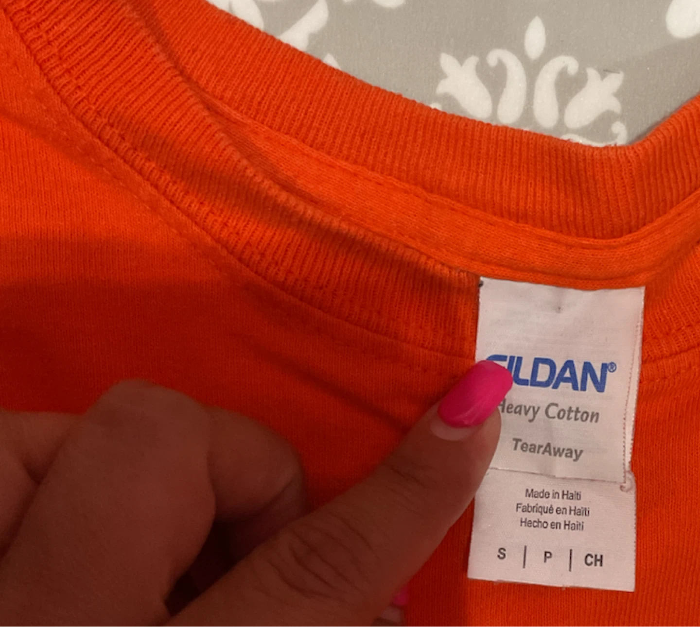 Pritzker College Prep P.E. Shirt – Orange Size S - photo 2