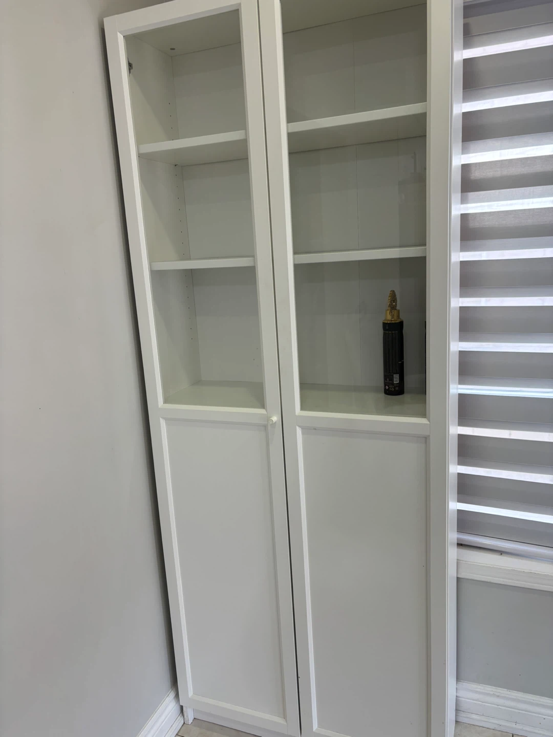Billy/Oxberg Ikea cabinet- almost new - photo 3