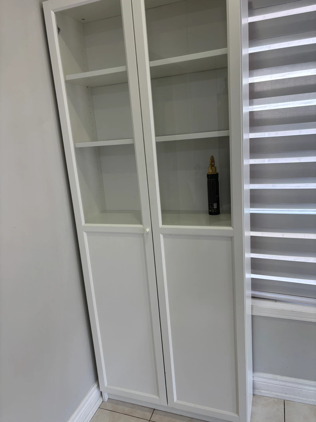 Billy/Oxberg Ikea cabinet- almost new - photo 5