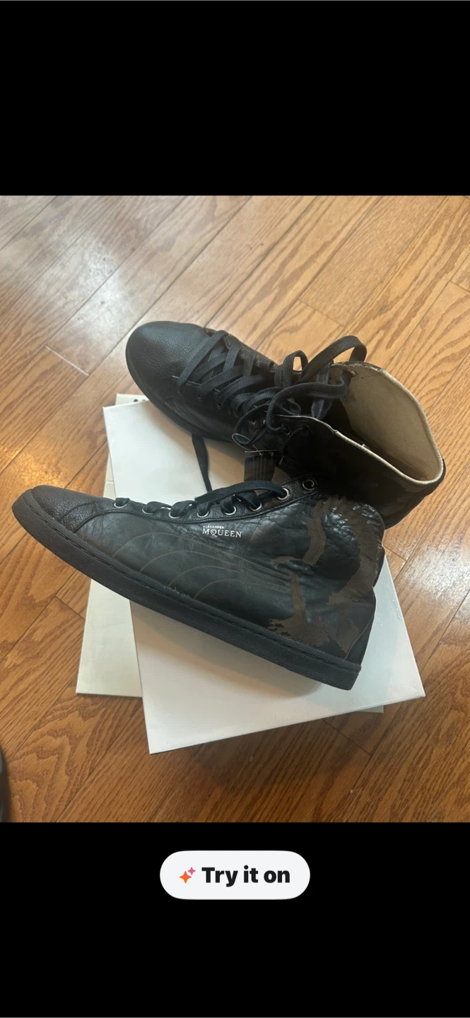 NEW Alexander McQueen High-Top Sneakers - photo 3