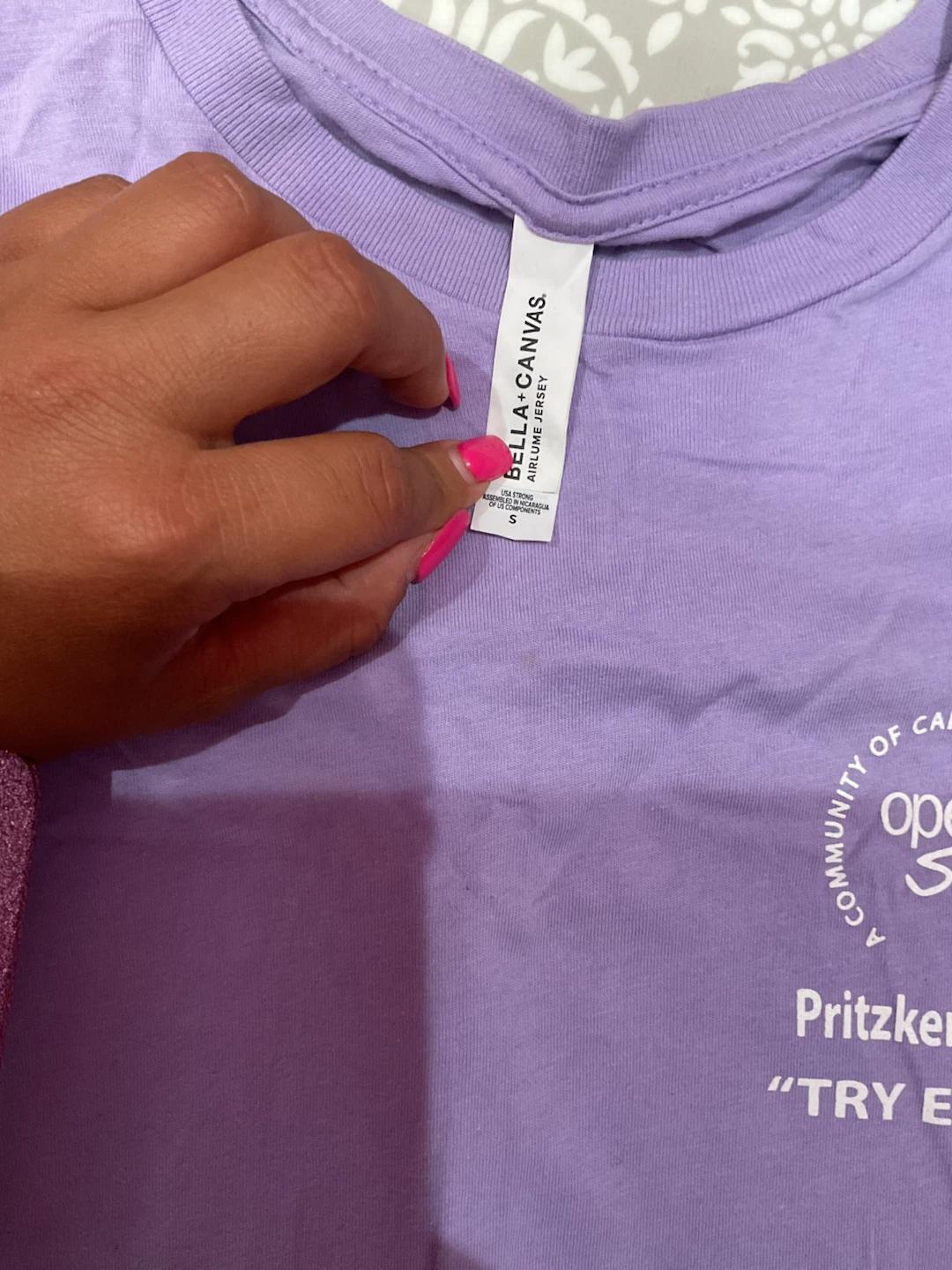 Pritzker College Prep 2023 Snowball Long Sleeve Shirt – Size S - photo 2