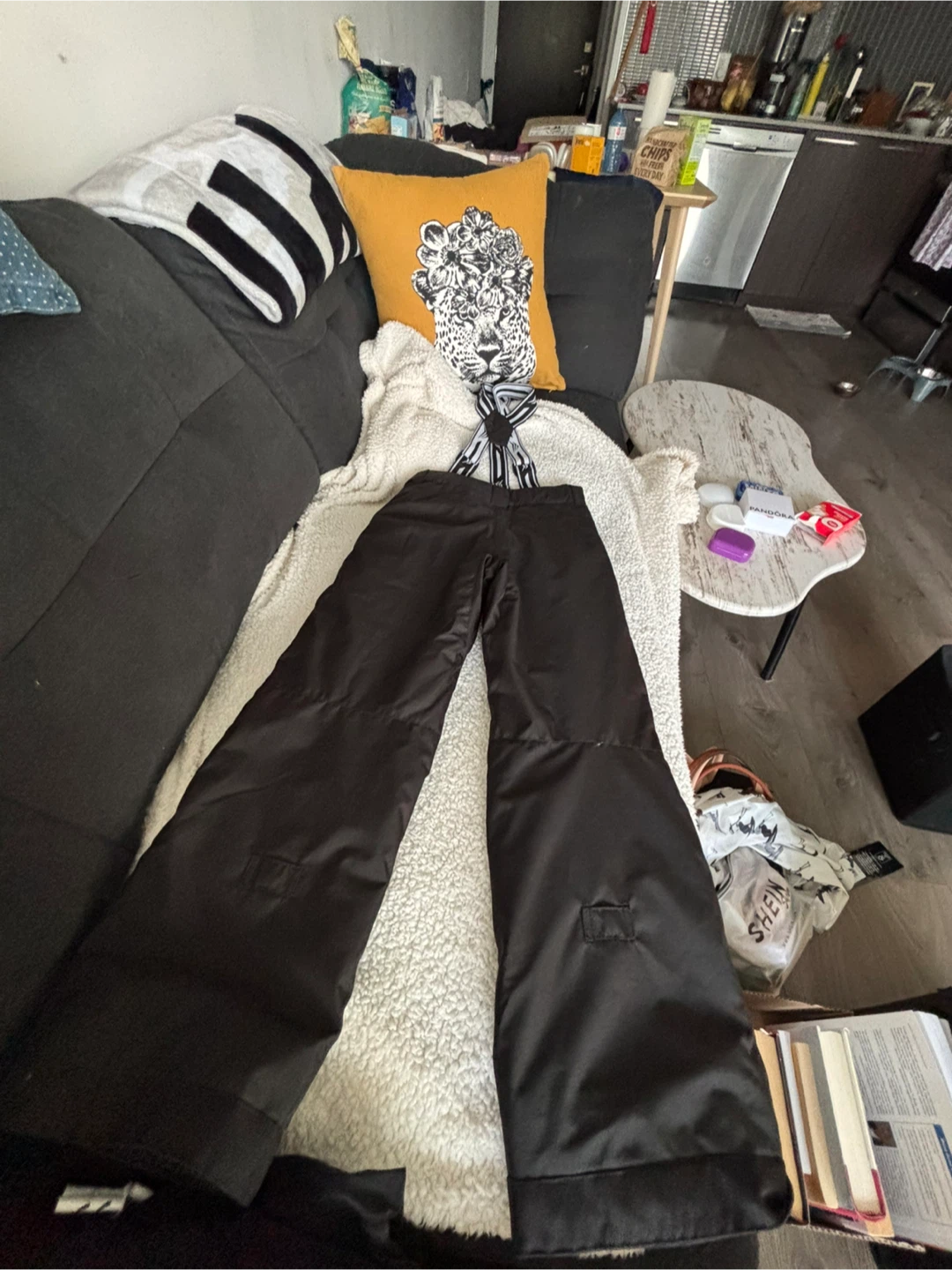 Jupa Black Ski Pants - Size 12 - photo 2
