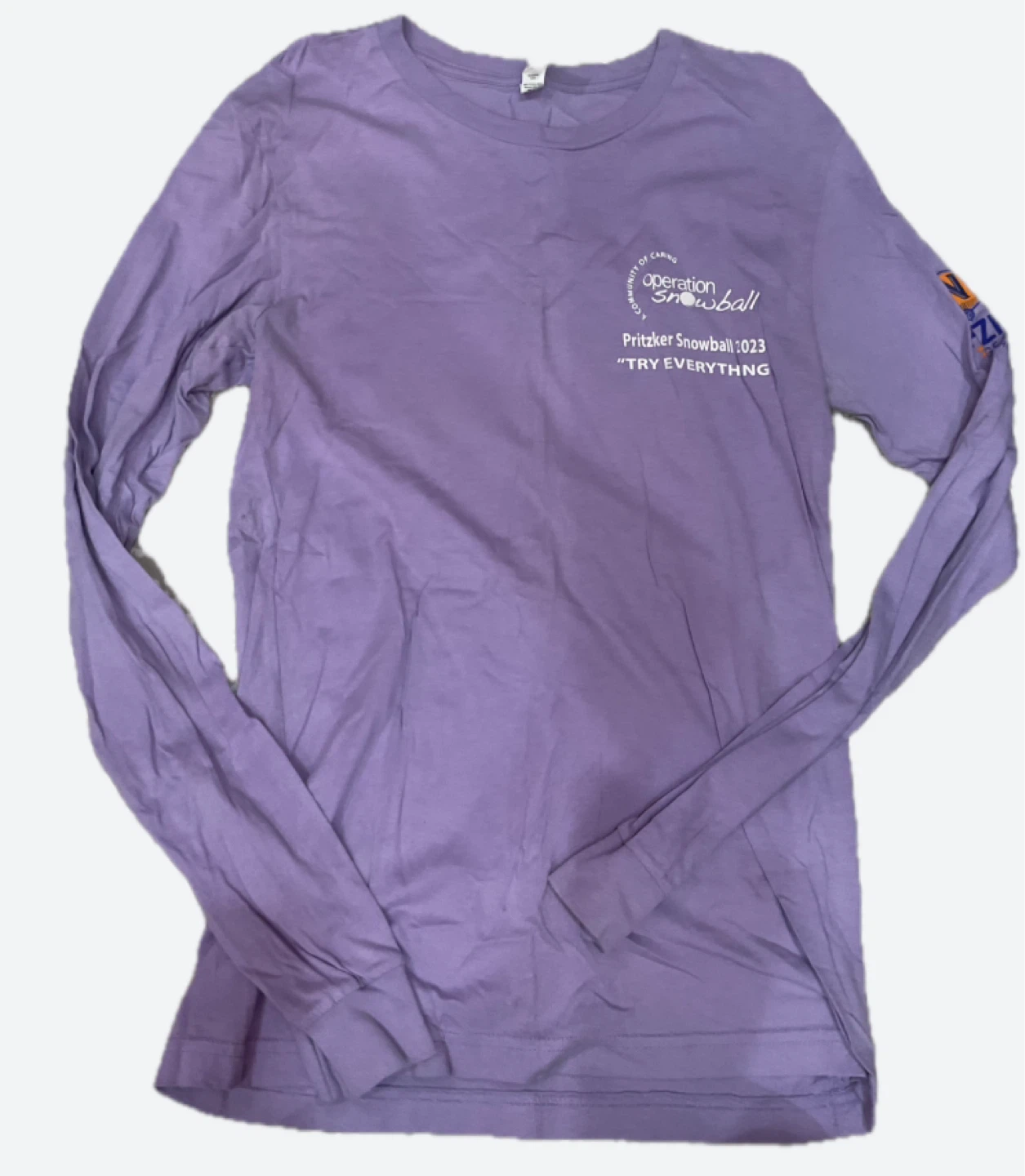 Pritzker College Prep 2023 Snowball Long Sleeve Shirt – Size S