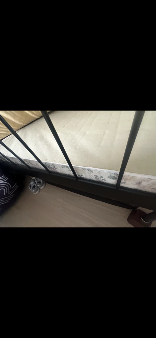 Queen spring box +bed frame - photo 4