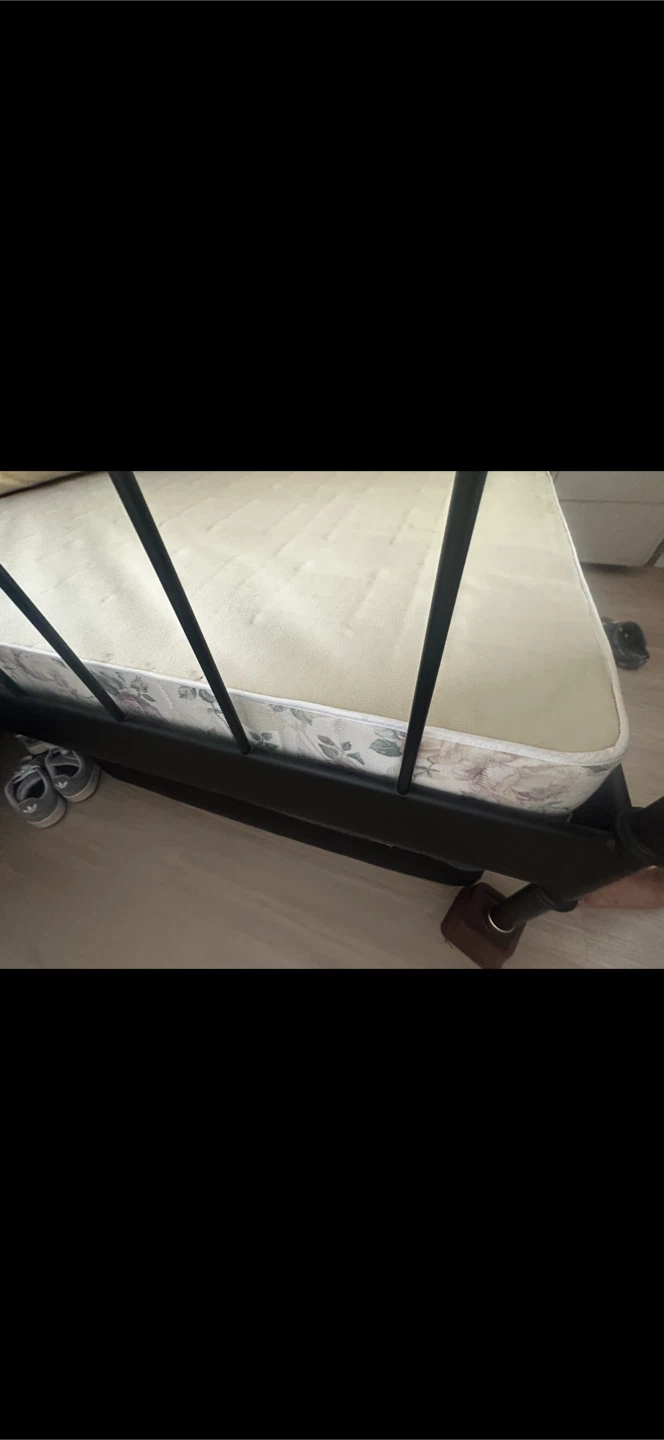 Queen spring box +bed frame - photo 5
