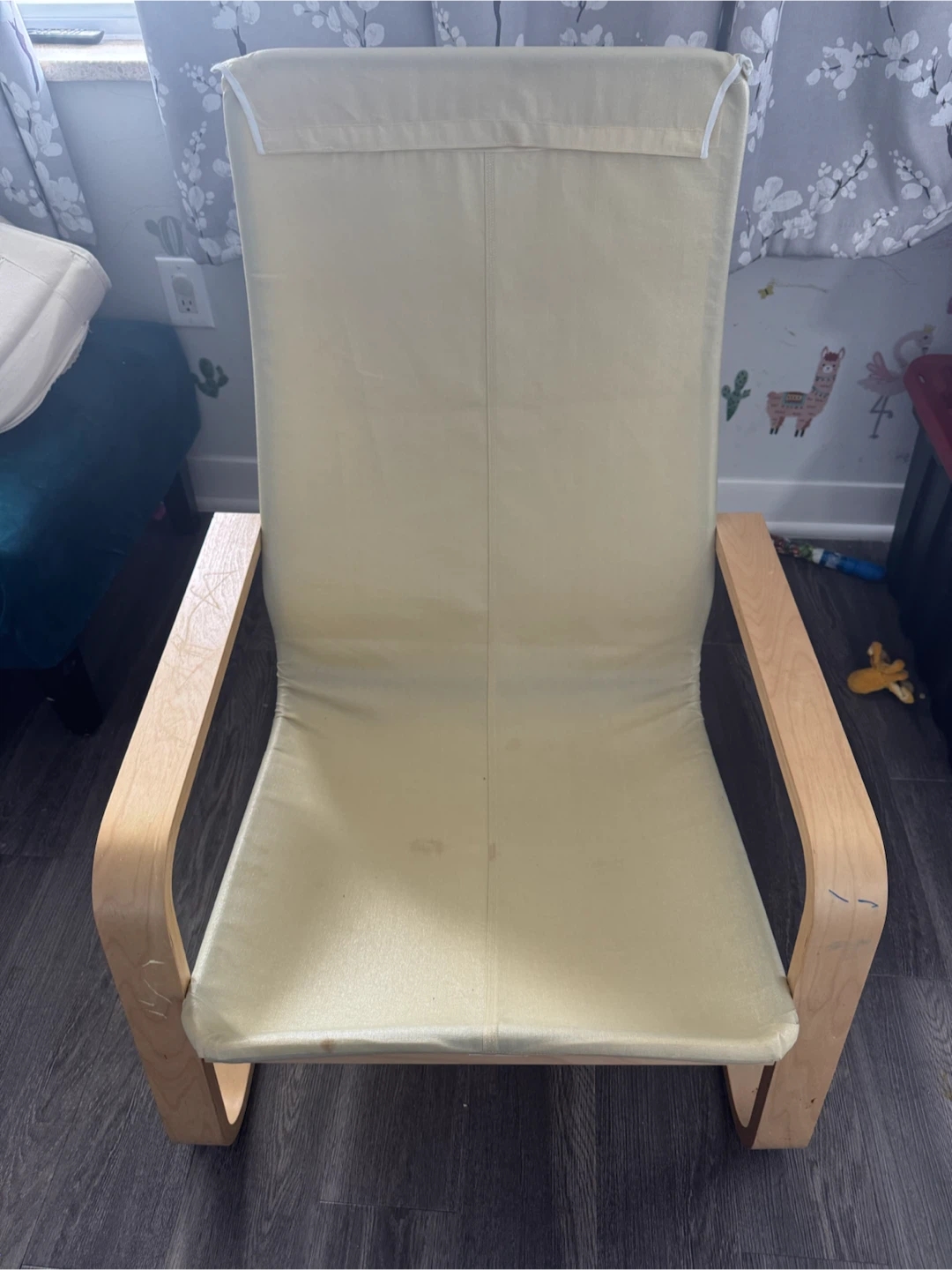 ikea poang chair wooden frame