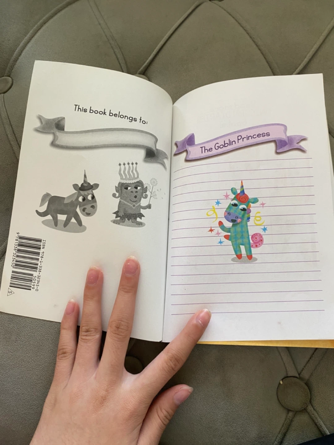 Unicorn Diaries: The Goblin Princess Book by Rebecca Elliott - photo 3