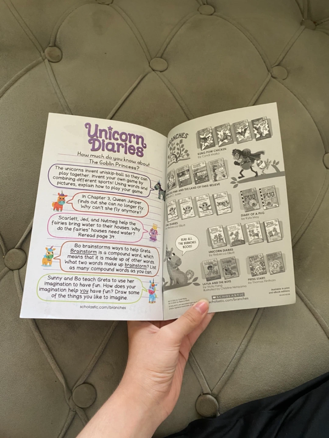 Unicorn Diaries: The Goblin Princess Book by Rebecca Elliott - photo 5