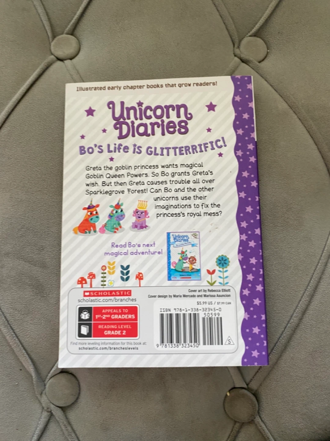 Unicorn Diaries: The Goblin Princess Book by Rebecca Elliott - photo 2