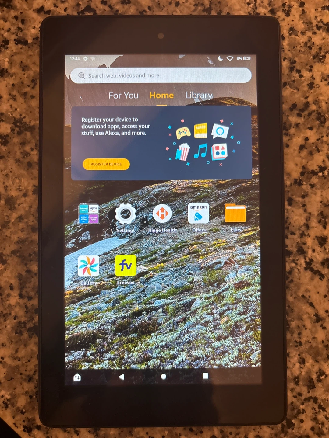amazon fire tablet - photo 3