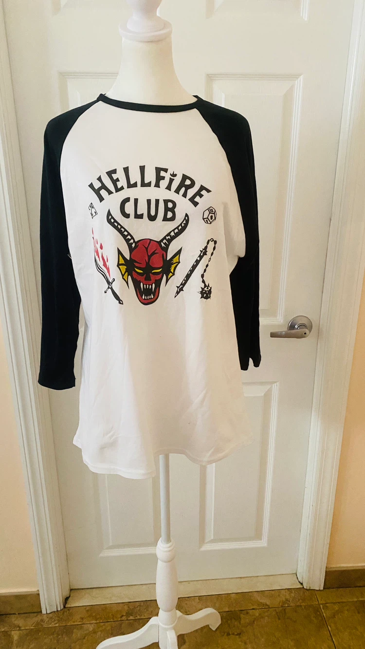 Hells fire club 3/4 sleeve size small - photo 2