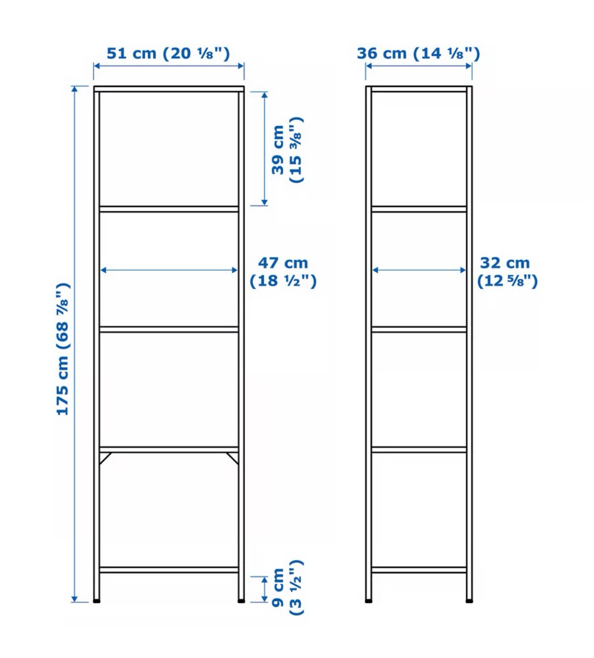 IKEA VITTSJÖ Shelf Unit - photo 4