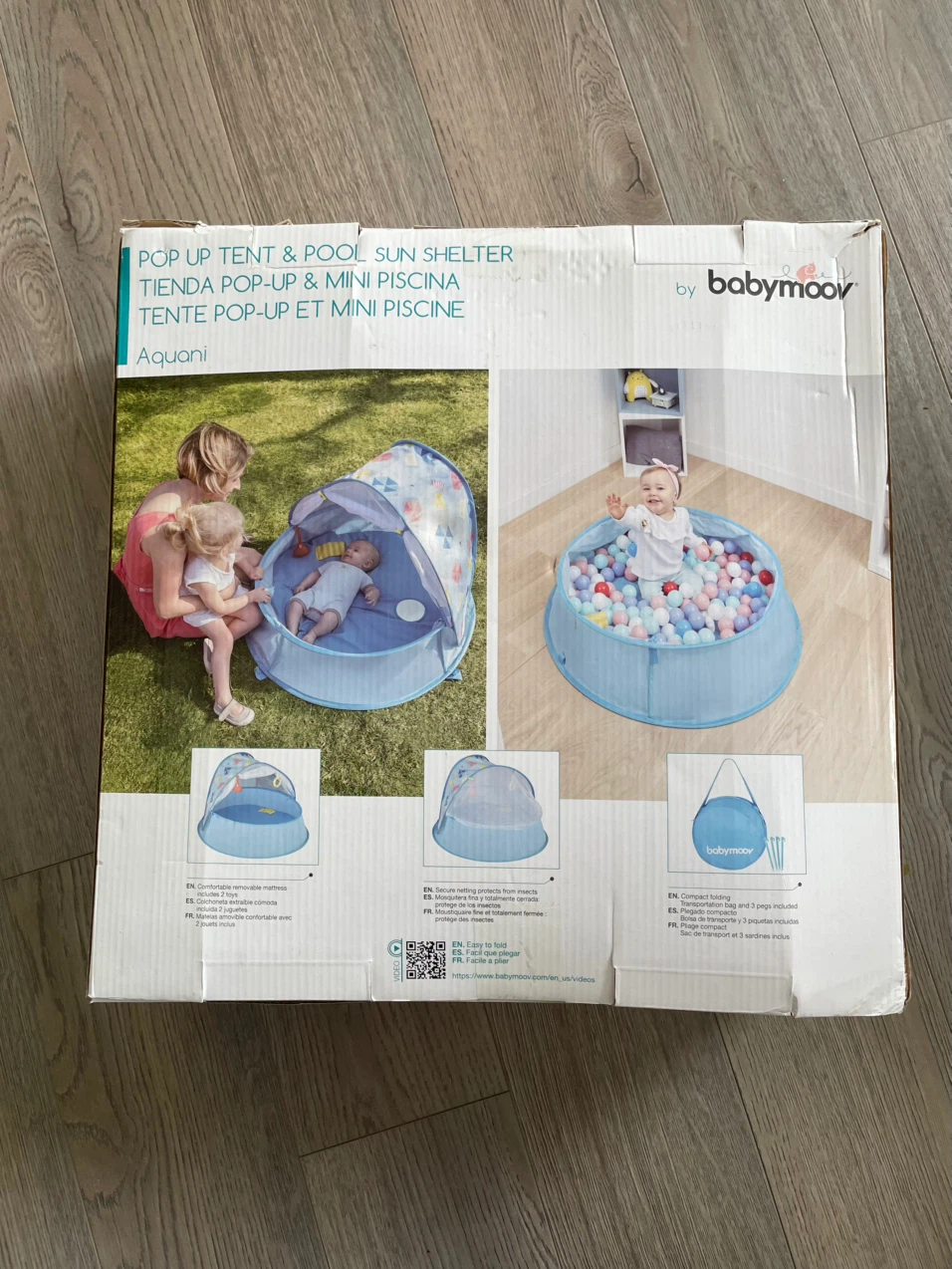 Babymoov Aquani Pop Up Tent & Pool Sun Shelter - photo 2