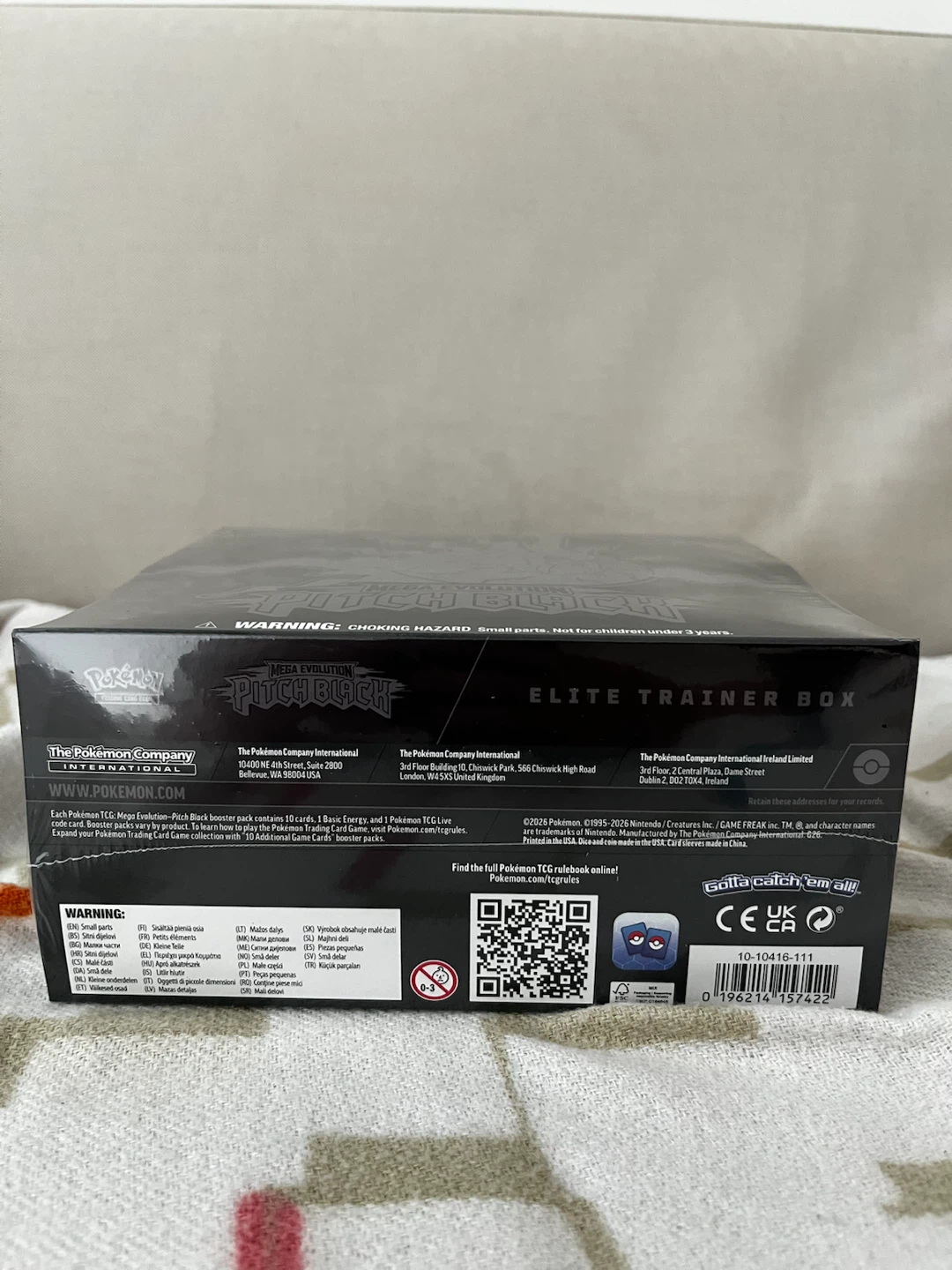 Pokemon Mega Evolution Pitch Black Elite Trainer Box - photo 5