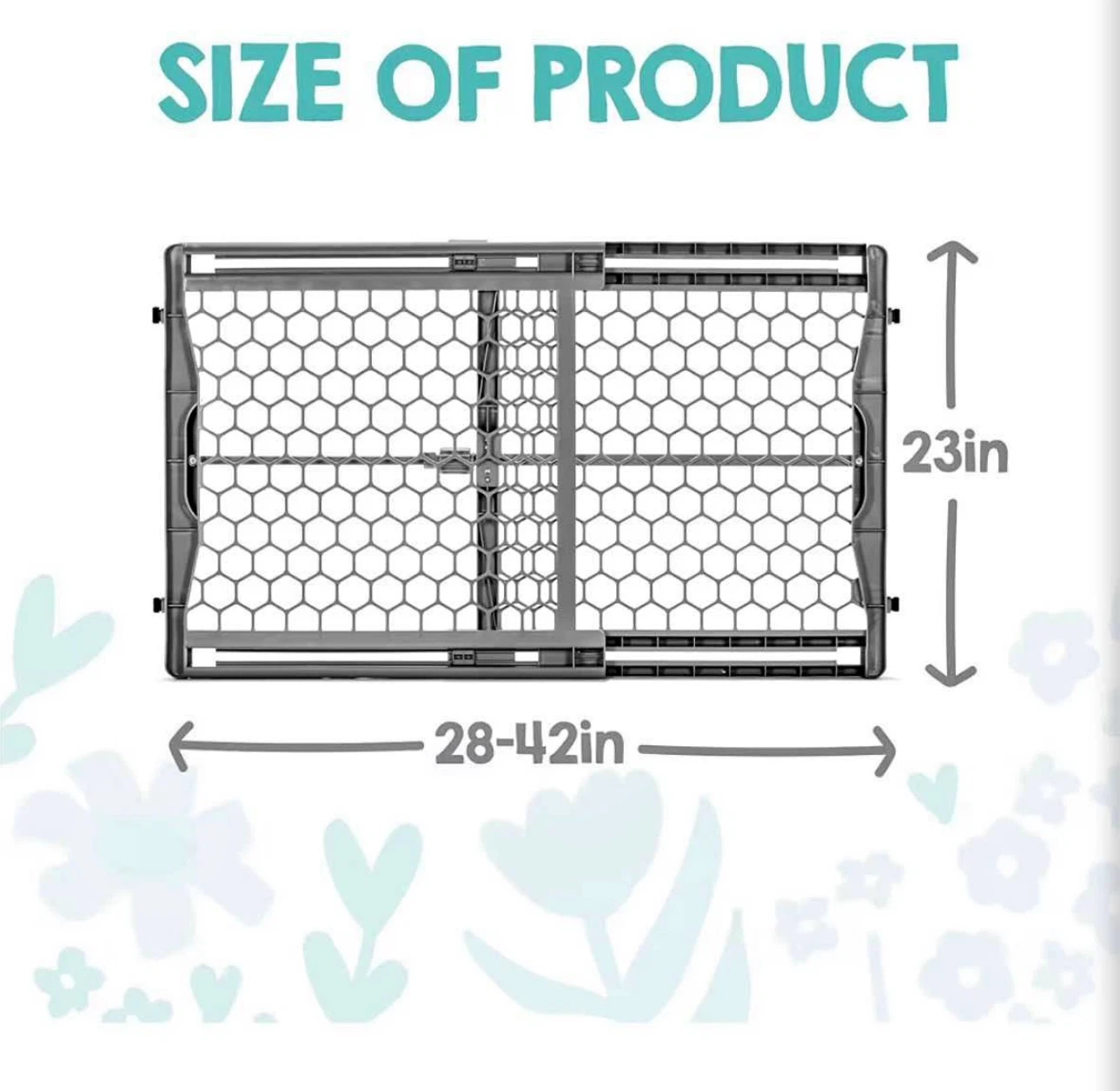 Expandable Plastic Baby or Puppy Gate.