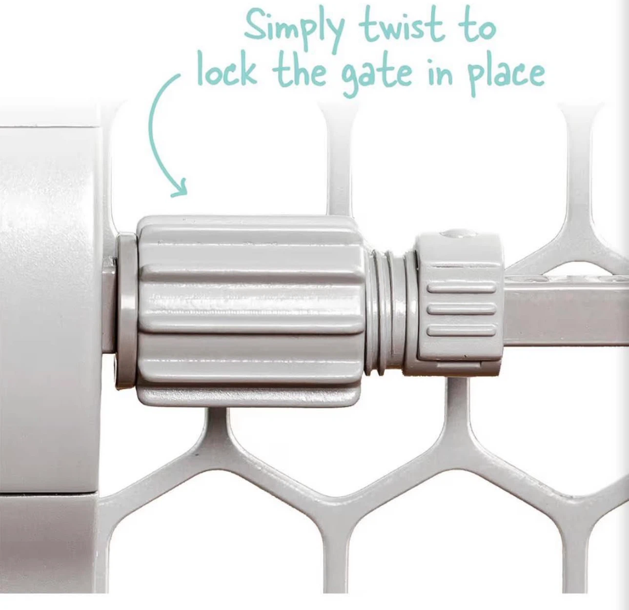 Expandable Plastic Baby or Puppy Gate. - photo 4