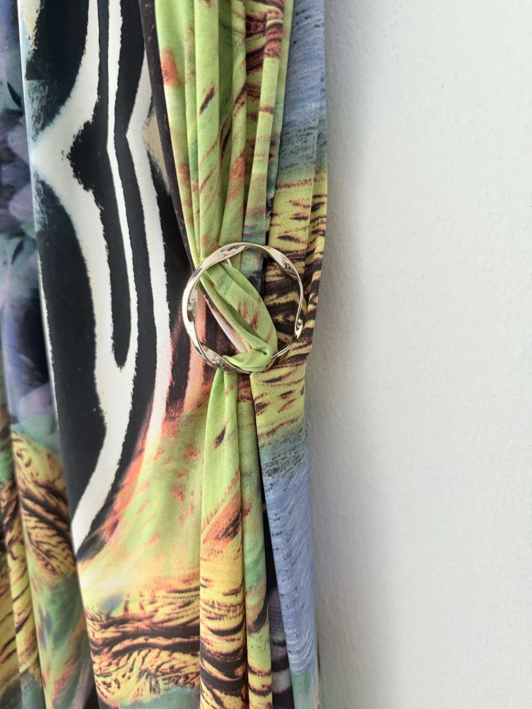 🌿 Boho / Animal Print Maxi Dress – Unique & Stylish - photo 3