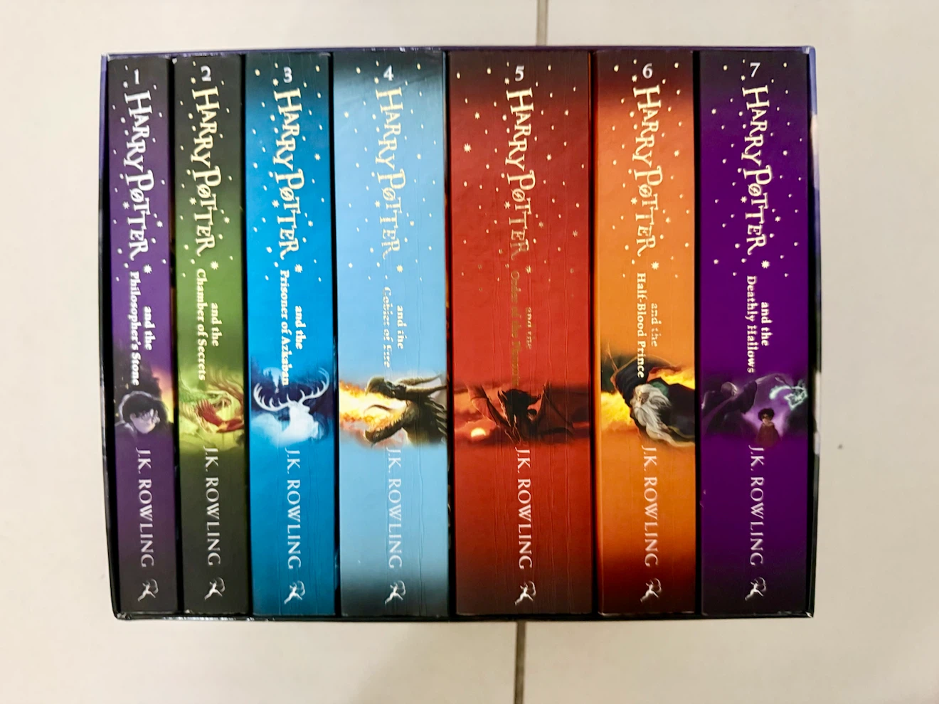 J.K. Rowling Harry Potter The Complete Collection Box Set