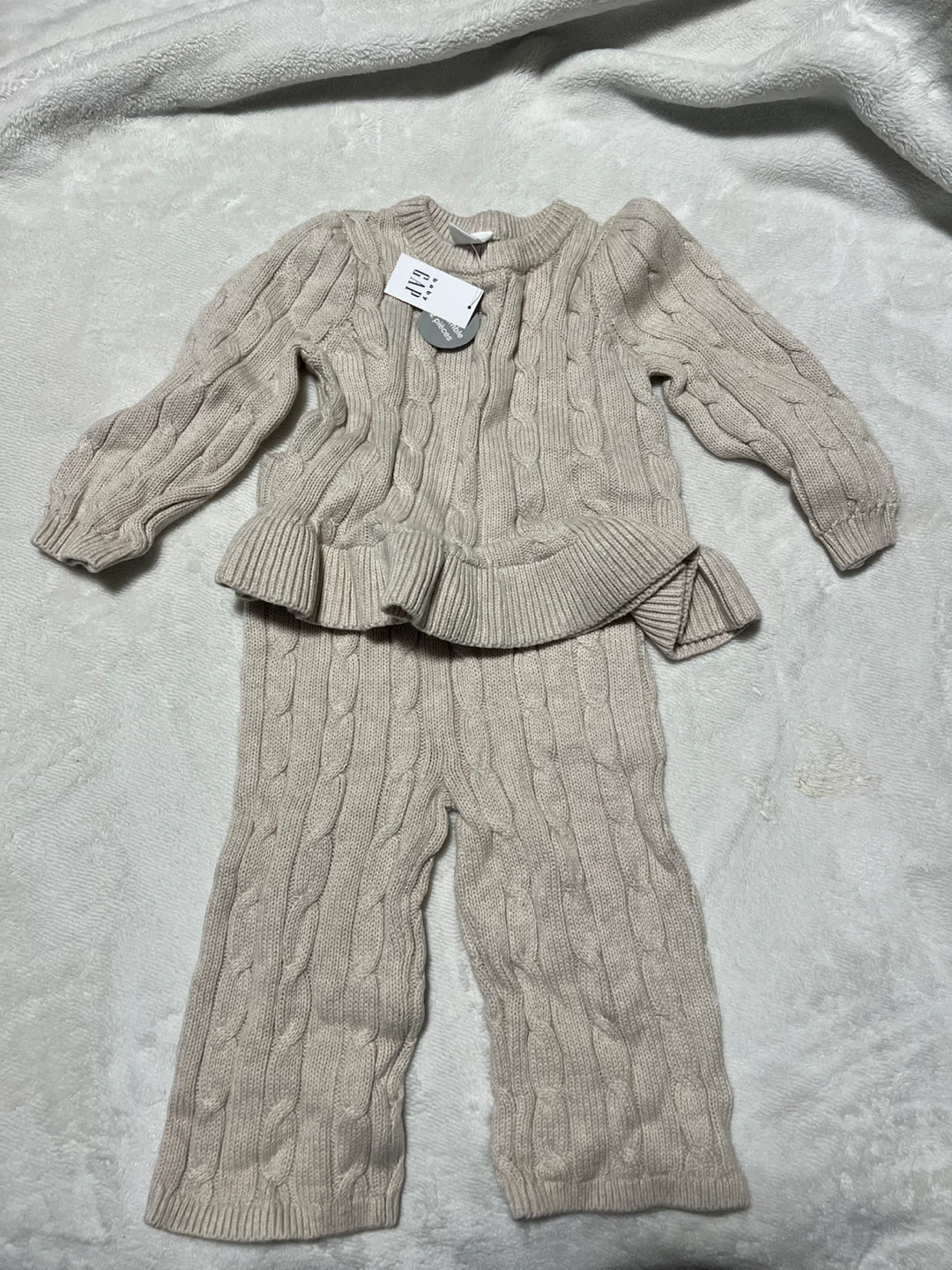 GAP Baby Girls Sweater & Pants Set