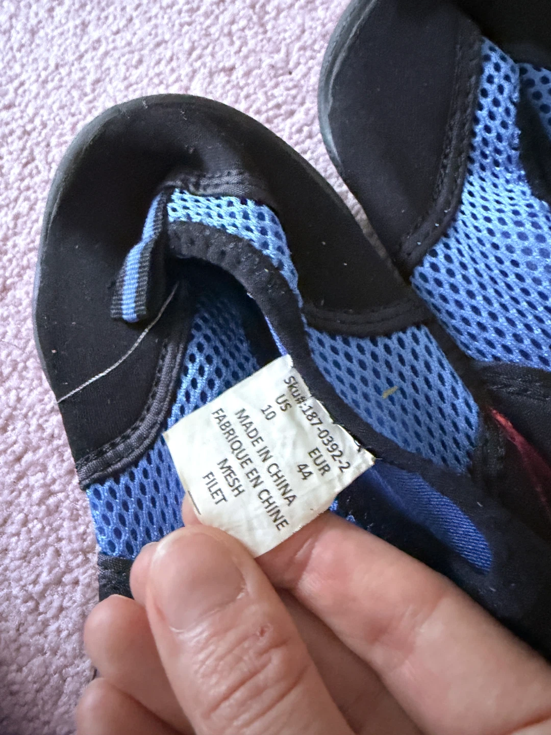 Two Pairs of Mesh Water Shoes Sizes 9 and 10 - photo 2