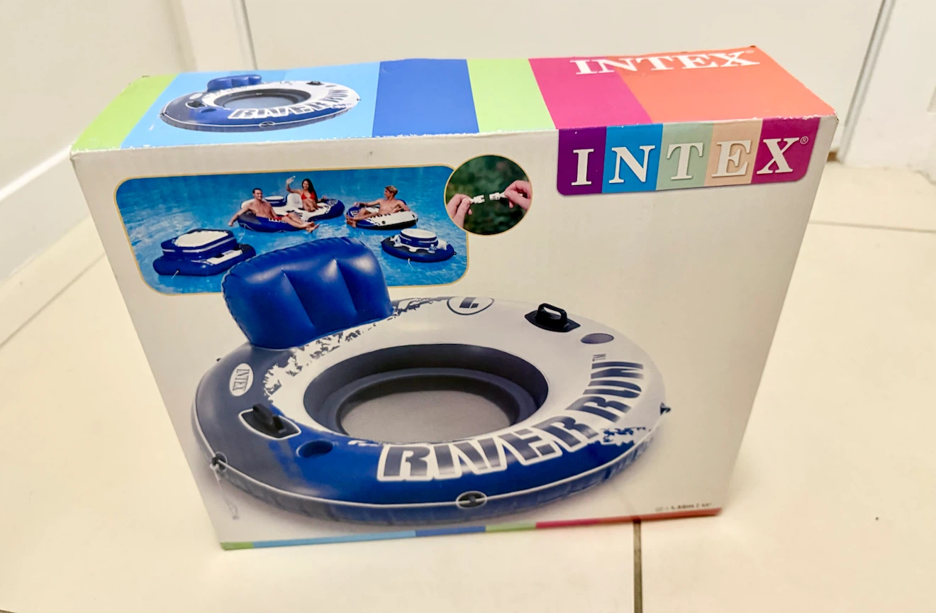 Intex River Run Inflatable Tube Brand new