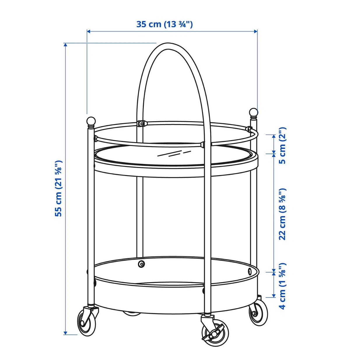 Cart (small) IKEA Brosjon - photo 2