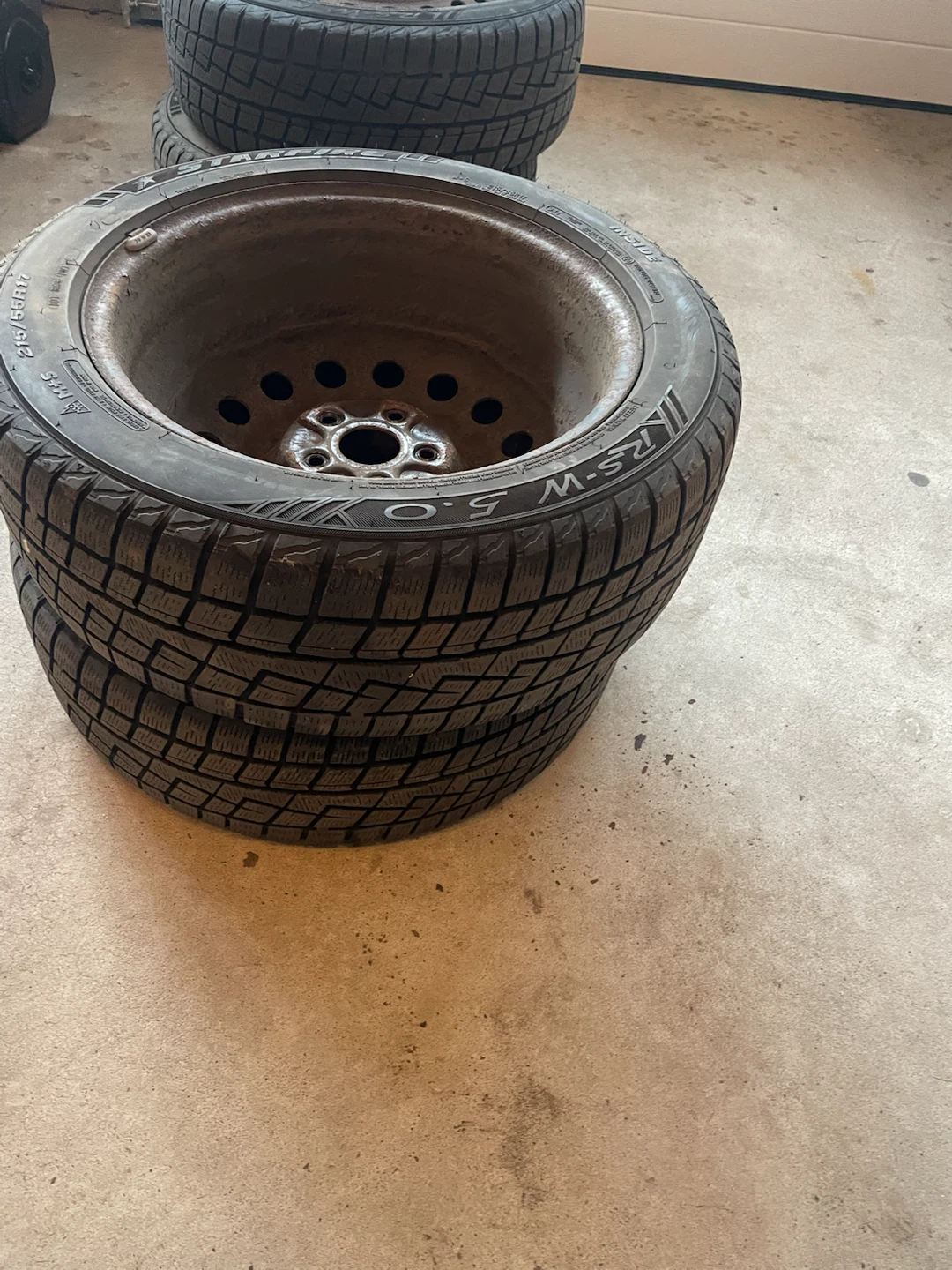 Starfire 215/55R17 Winter Tires on Rims - photo 5