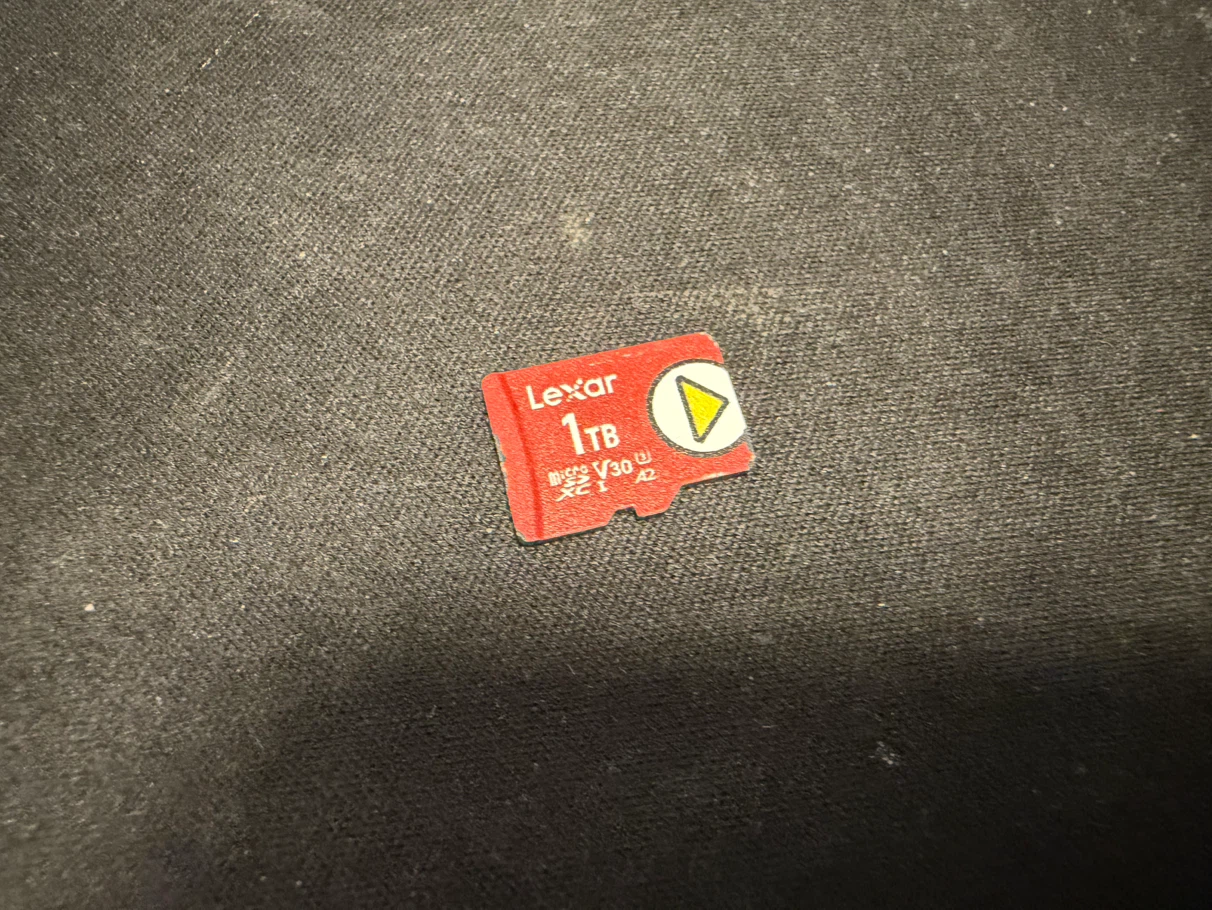 1TB Lexar Micro SD Card