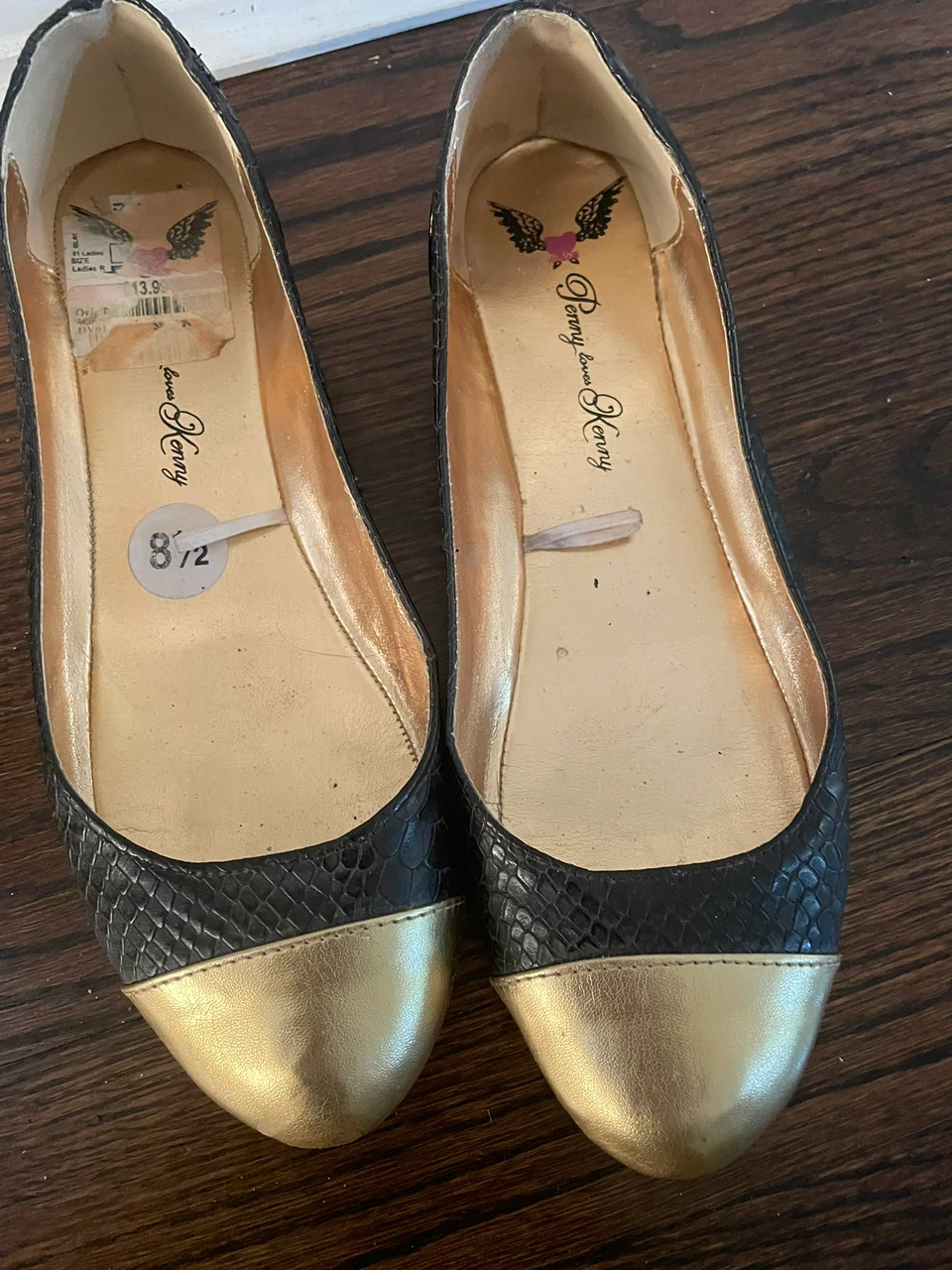 Faux flats Size 8.5