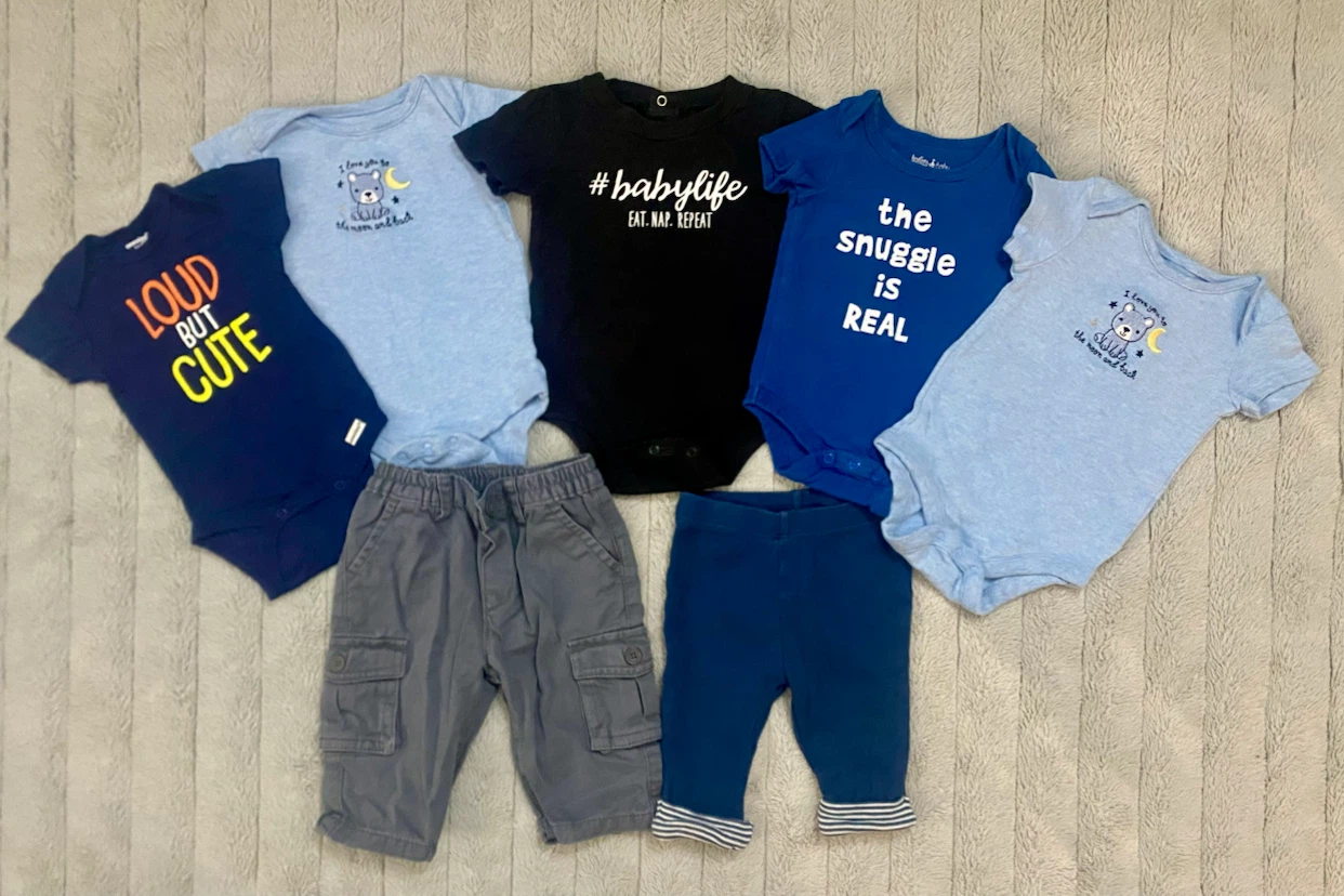 0-3 month boys clothing lot