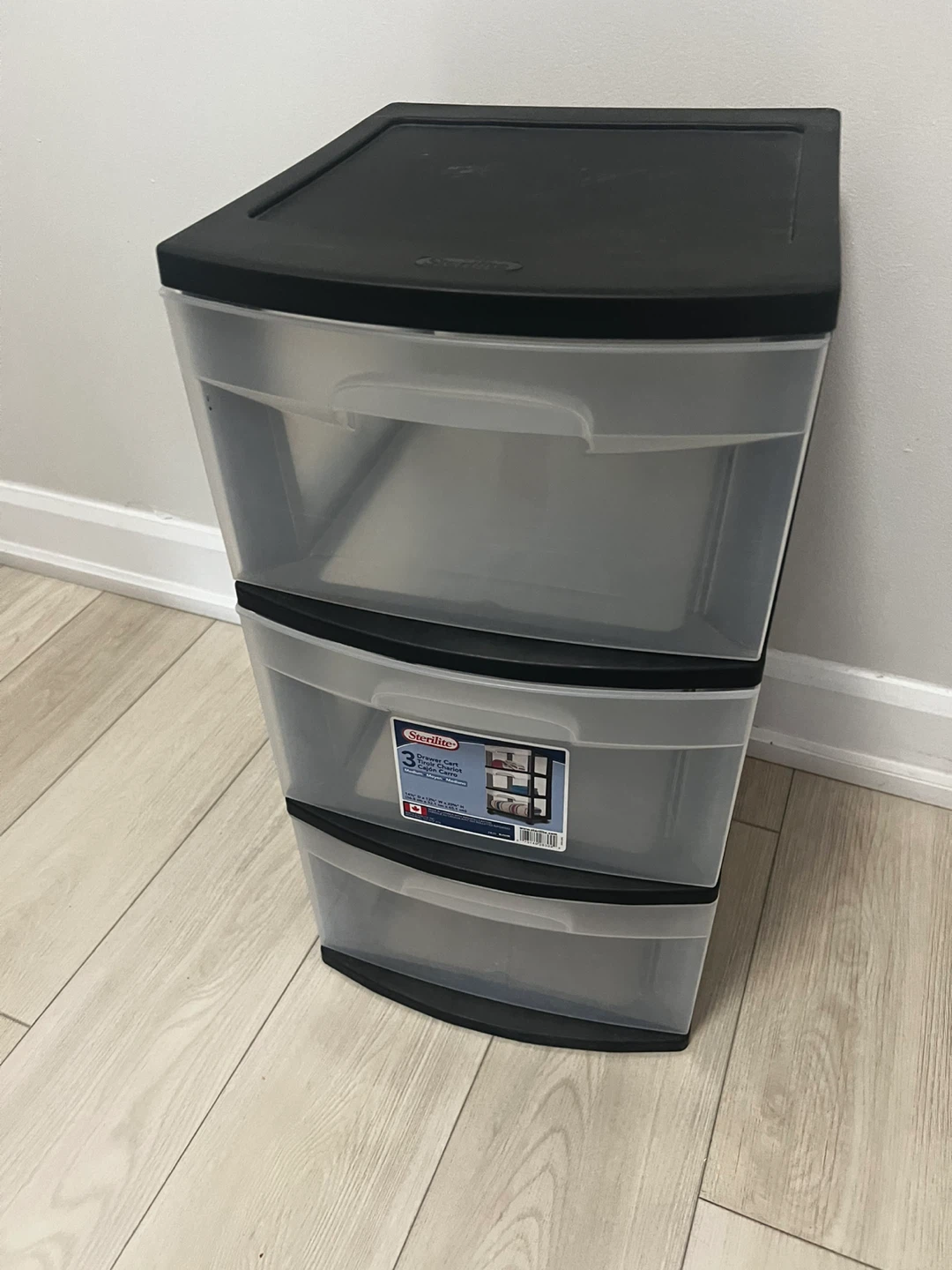 Sterilite 3 Drawer Cart