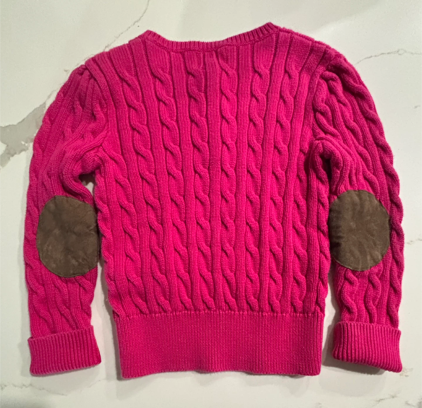 Polo Ralph Lauren Knit Sweater Child Size 6  with Elbow Patches - photo 4