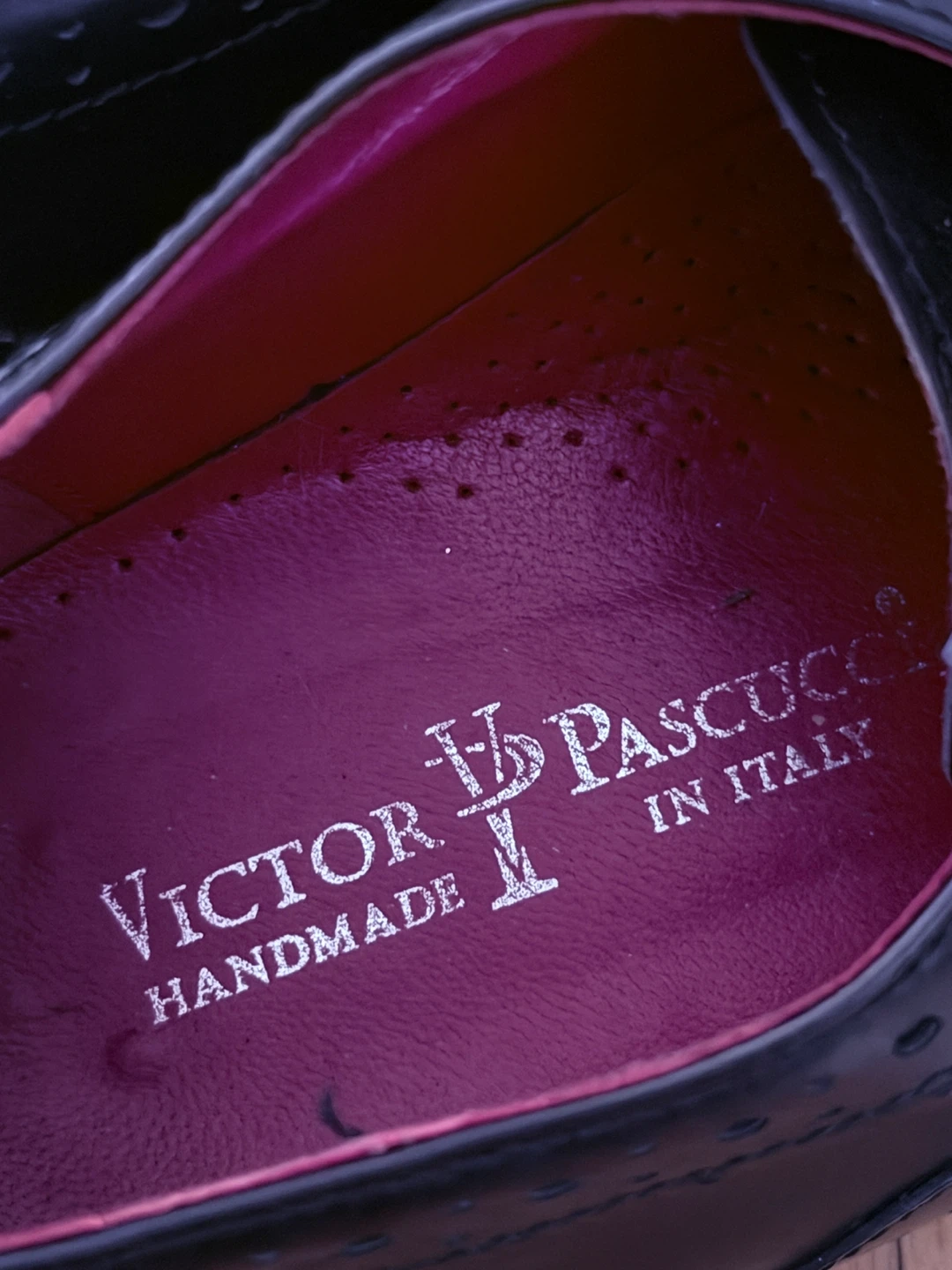 Victor PASCUCCI Leather Dress Shoes 10 - photo 3