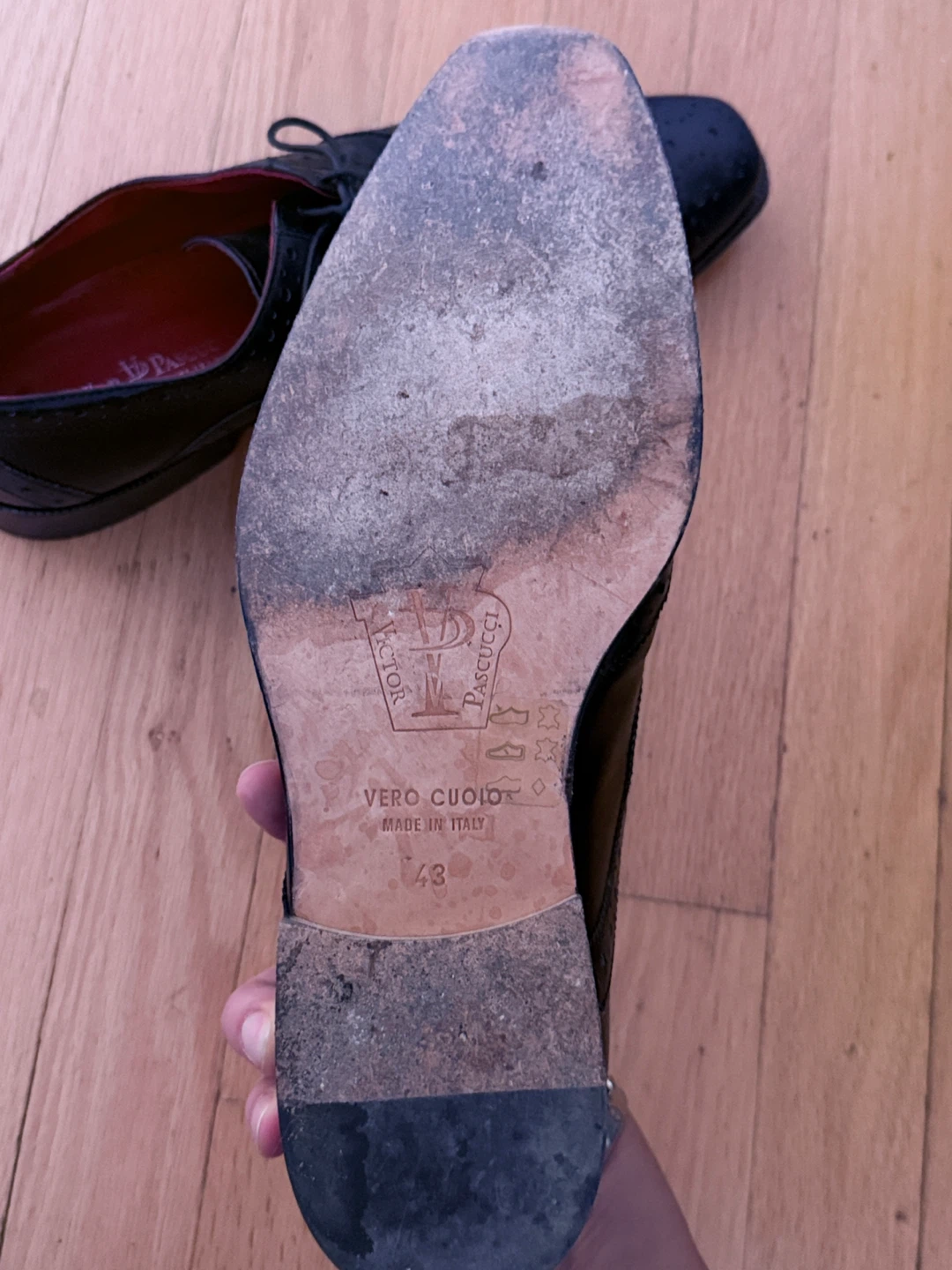 Victor PASCUCCI Leather Dress Shoes 10 - photo 5