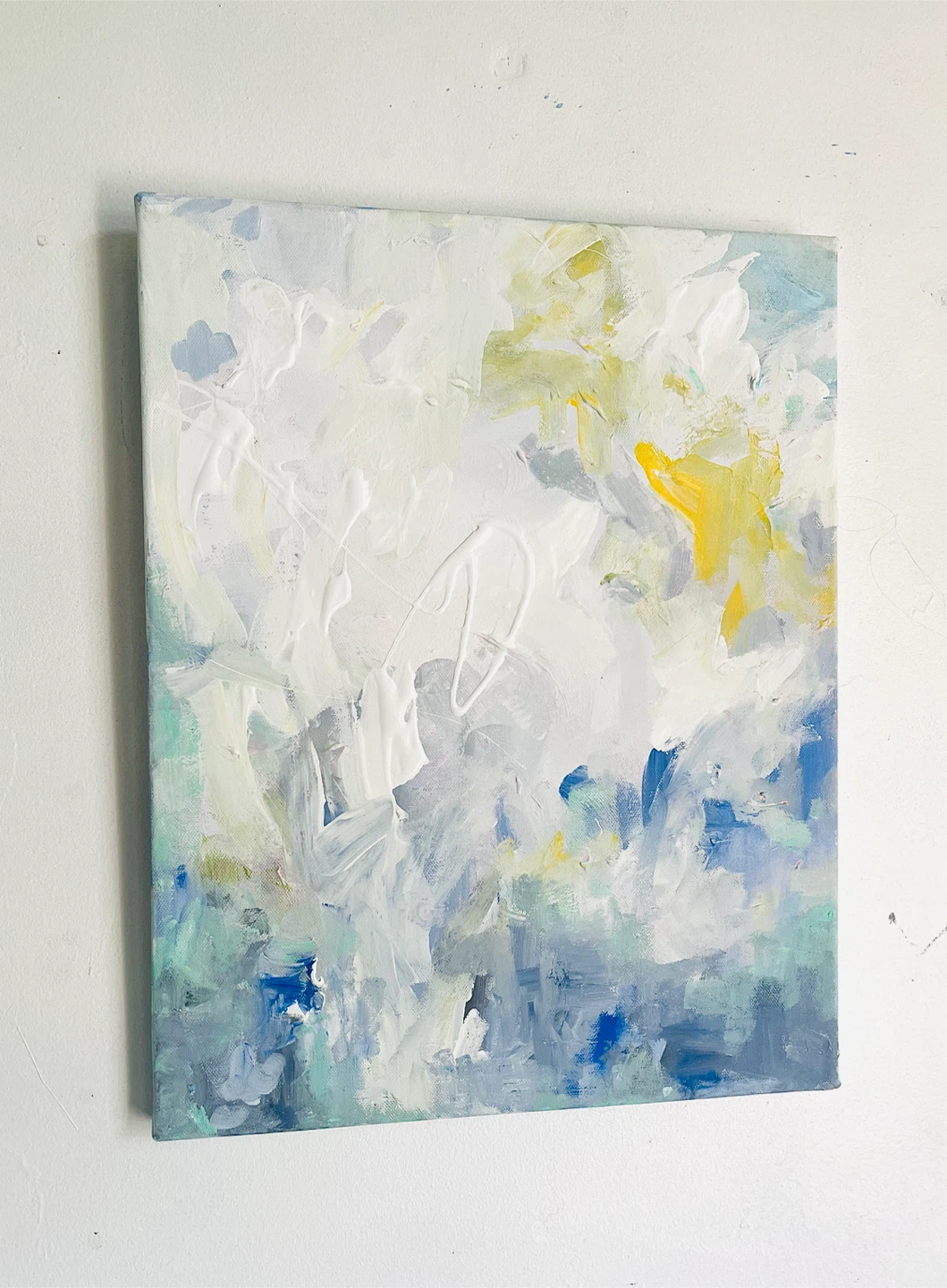 Abstract Acrylic Painting 14x18”