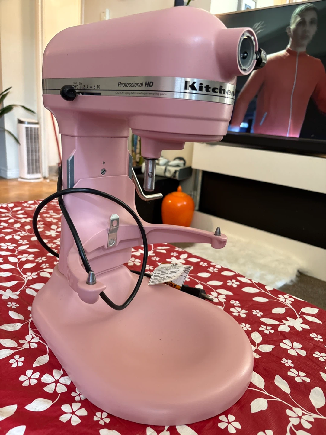 Pink KitchenAid Professional HD Stand Mixer