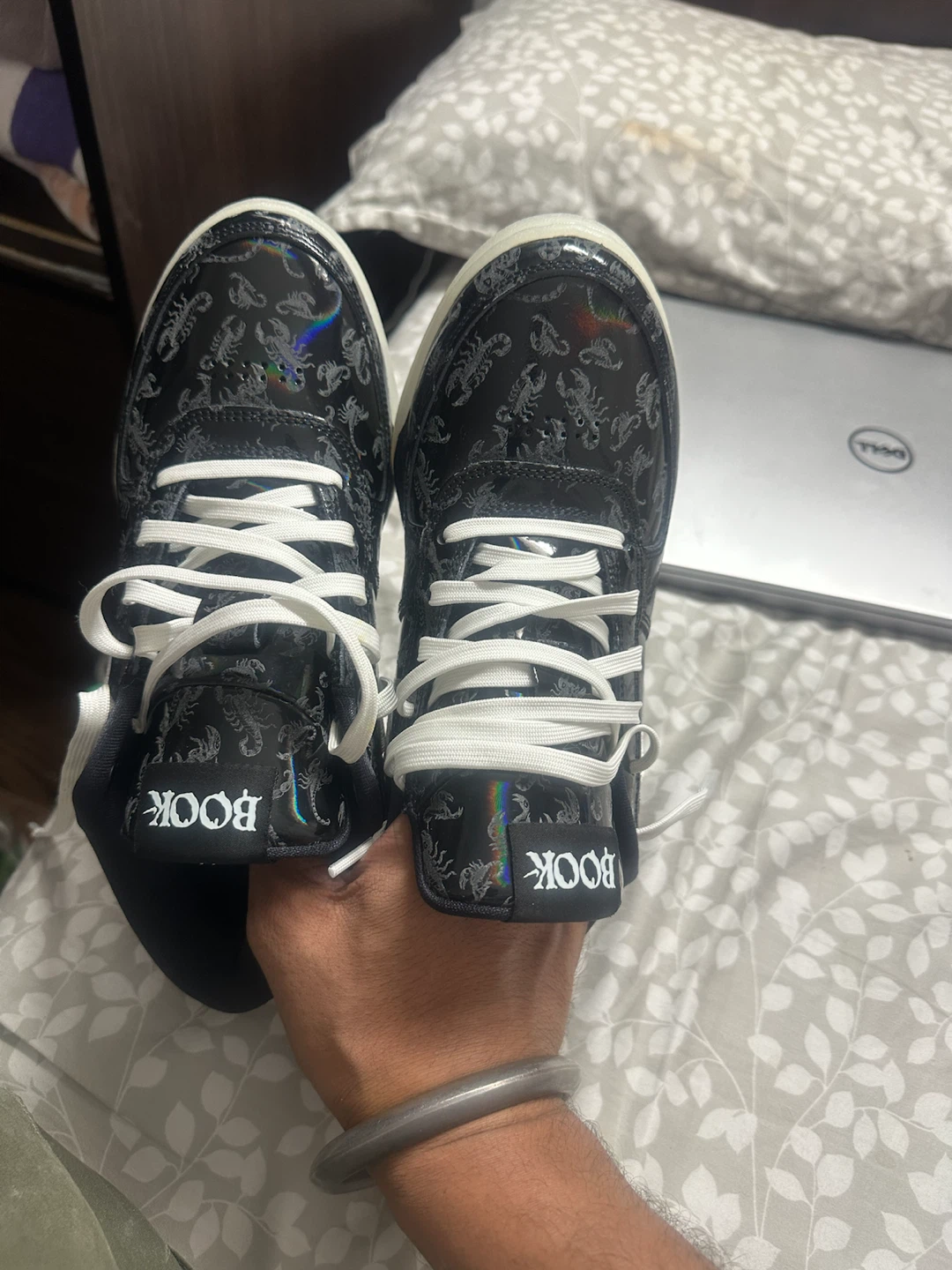 Nike SB Dunk Low "Scorpion" Black White - photo 2