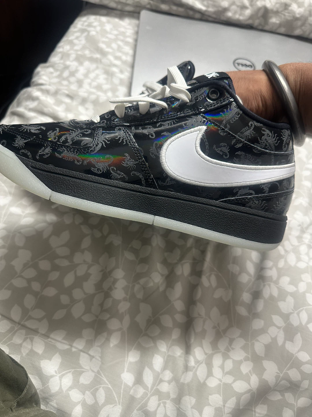 Nike SB Dunk Low "Scorpion" Black White - photo 3