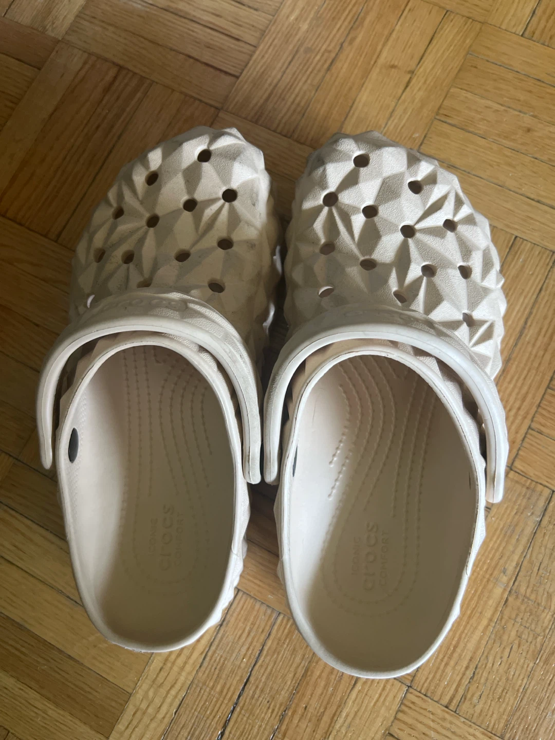Crocs Beige All-Terrain Clogs Size 7 Women's