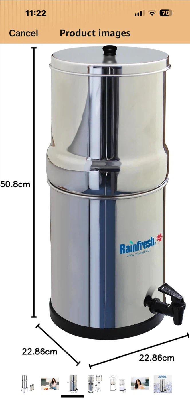 Rainfresh Gravity Water System without filters - photo 3
