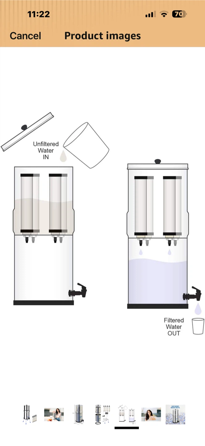 Rainfresh Gravity Water System without filters - photo 5