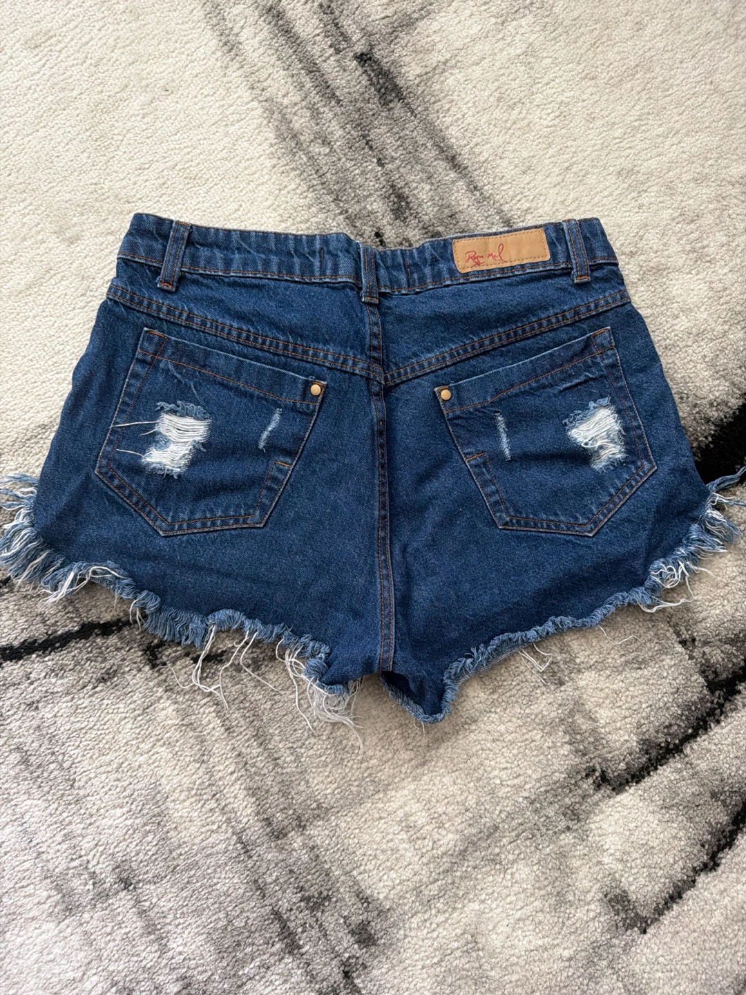 Women's Denim Cut-Off Shorts - photo 2